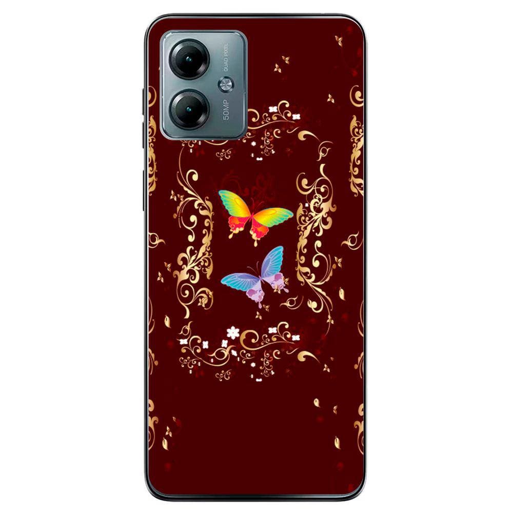 Capa Adesivo Skin375 Verso Para Motorola Moto G14