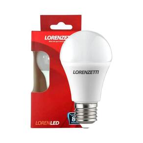 Lâmpada Led Lorenzetti Bulbo 9w Bivolt 6500k Branca