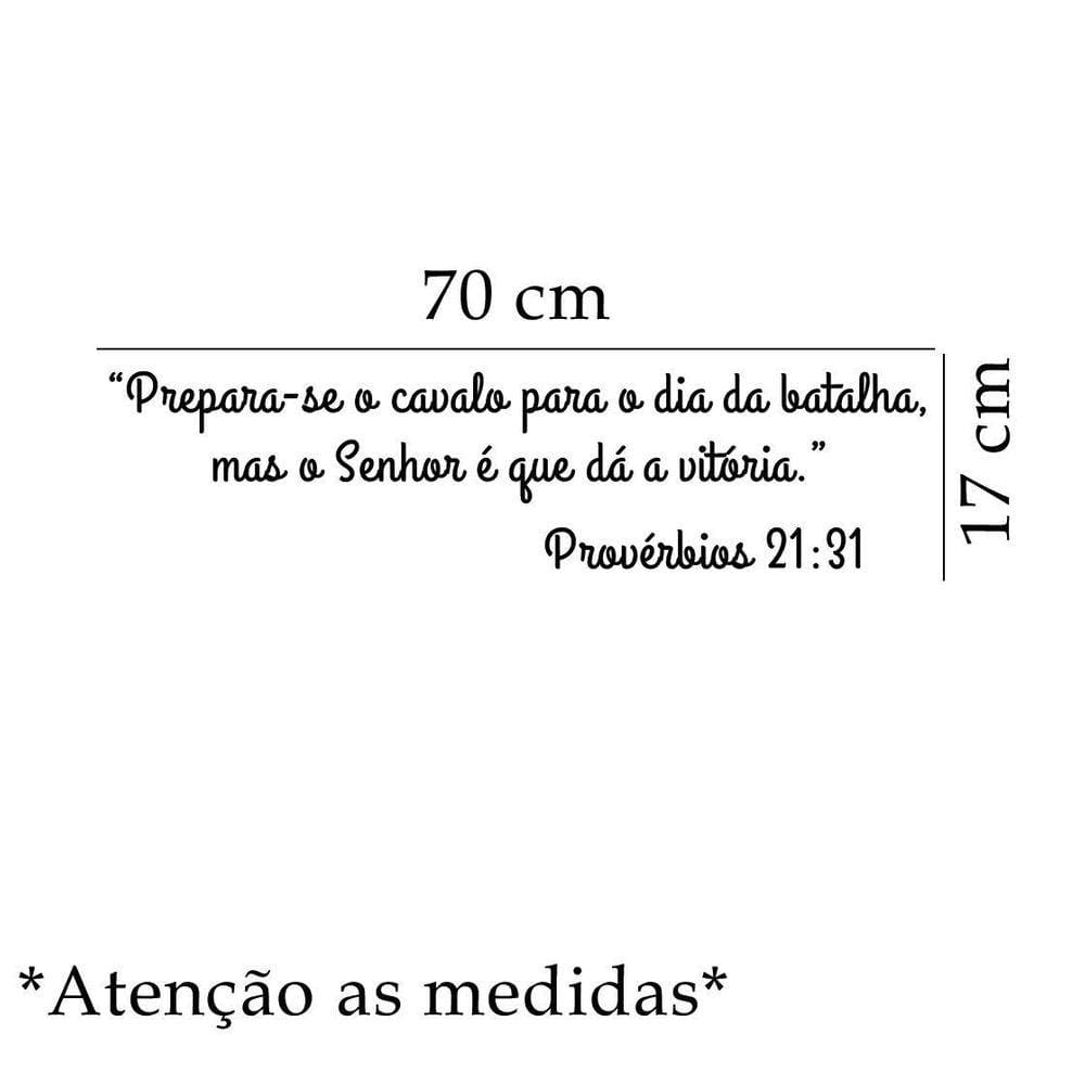 Adesivo De Parede Frase Provérbios 21:13 Mod01