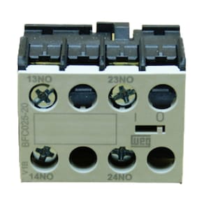 Bloco Auxiliar Weg Bfc025-20 2Xna para Cwc025