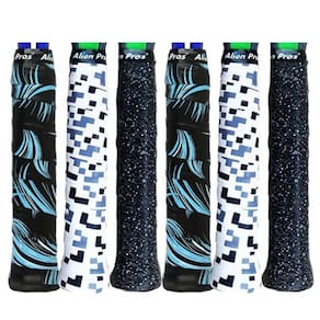 Overgrip para Raquete de Tênis Alien Pros - Tac e Húmida - Melhora Desempenho (6 Peças, Sailor)