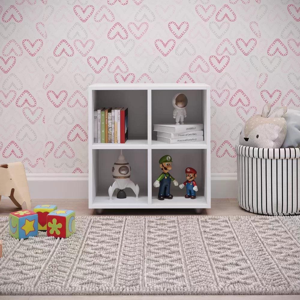 Nicho Organizador 4 Prateleiras Movelbras Branco