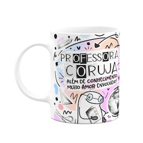 Caneca Flork Professora - Professor coruja