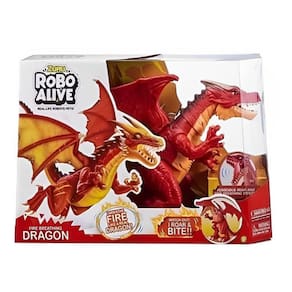 Robotic Alive - Dragão De Fogo Vermelho - Candide Lindissimo