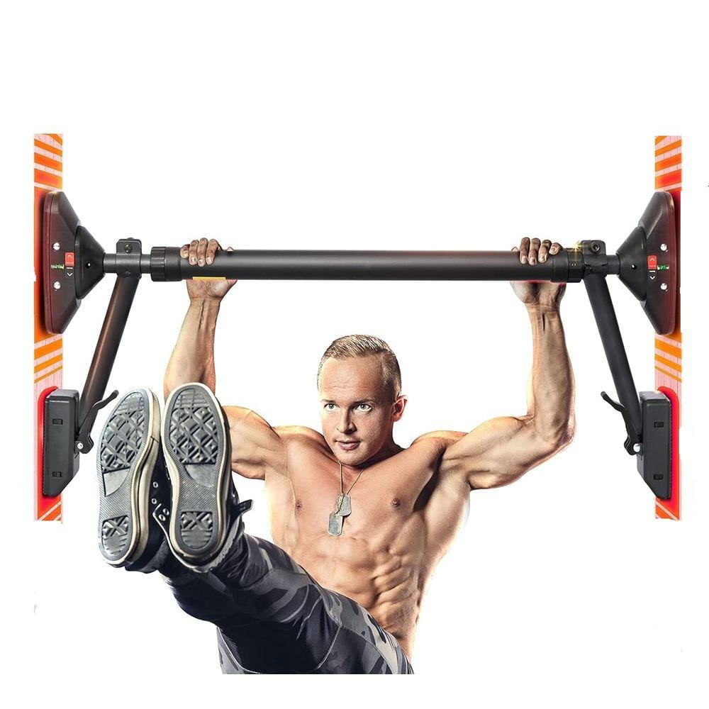 Polibarra Barra de Treino para a Parte Superior do Corpo, Barra para Treinamento de Força Musculação Em Casa