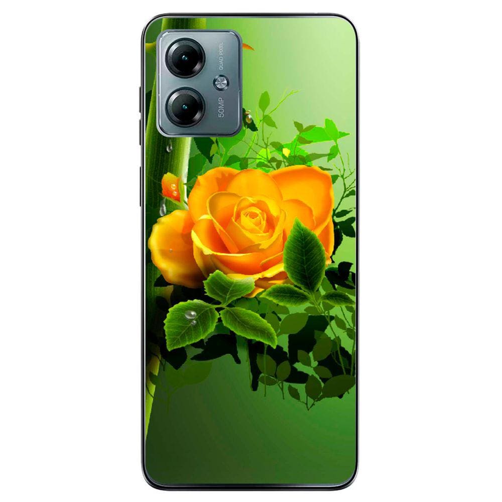 Capa Adesivo Skin369 Verso Para Motorola Moto G14