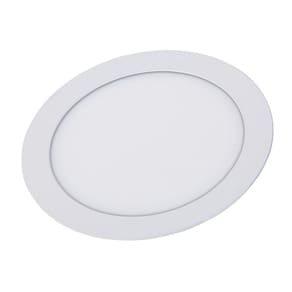Painel Plafon de Embutir Redondo Branco 16cm Led 12W 4000K Bivolt