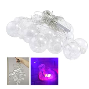 Pisca Pisca 12 Bolas Natal Super Led 3 Metros Natalino Controle 8 Modos Iluminaçao Arvore de Natal Decoraçao Fim de Ano Celebraçao