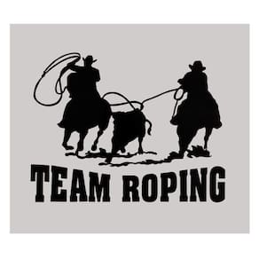Adesivo Team Roping - Rodeo West 14030