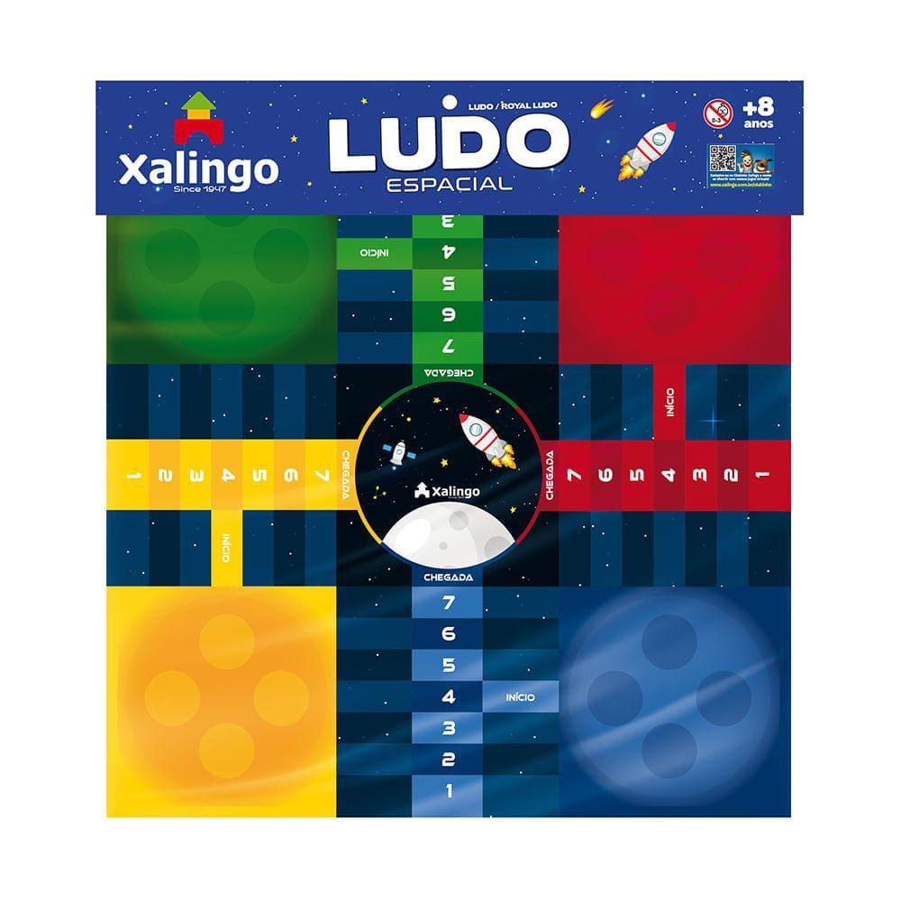 Jogo de Damas e Ludo Junges Branco