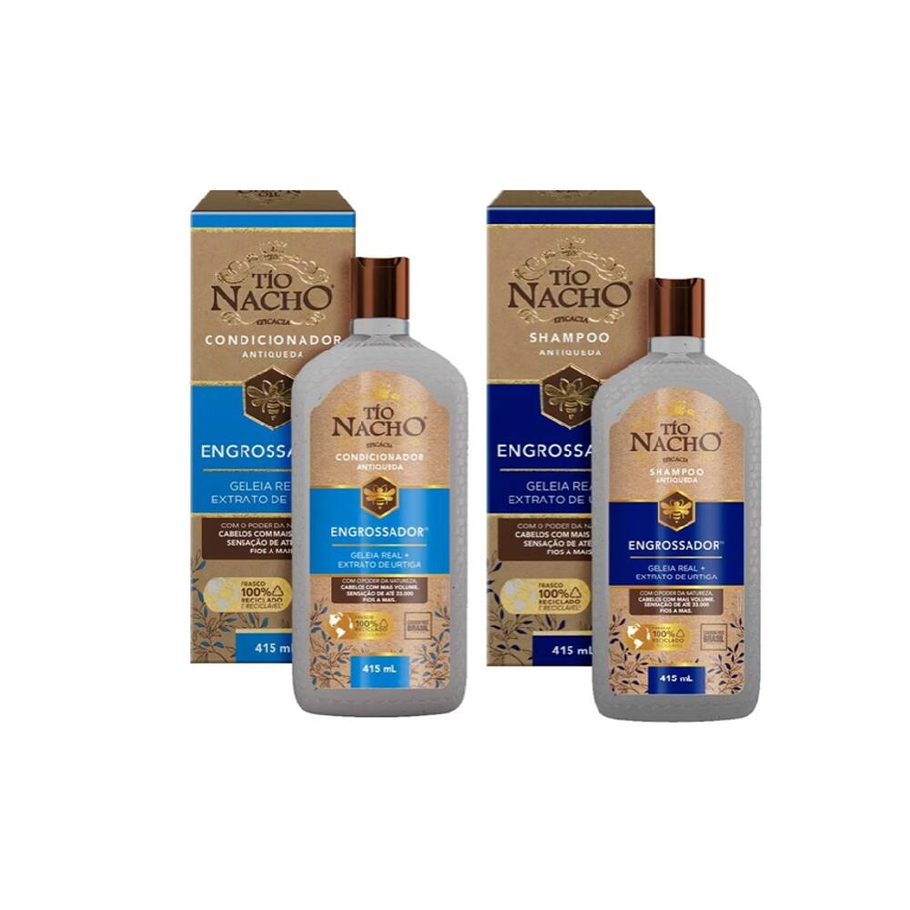 Kit Tio Nacho Engrossador Sh 415ml + Cond 415ml