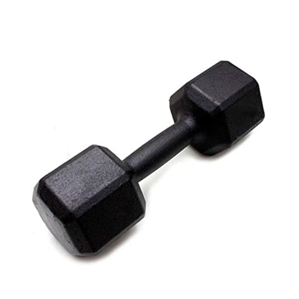 Peso Halter Para Musculação 12kg Preto Ferro