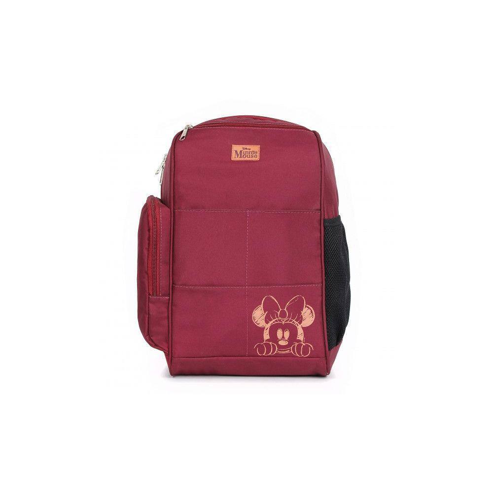 Mochila Maternidade C/ Trocador Vermelha - Baby Go