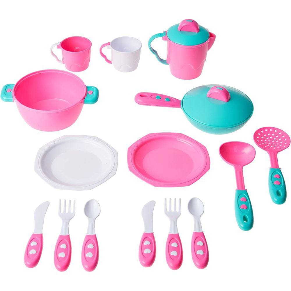 Kit De Cozinha Completo - Rosa