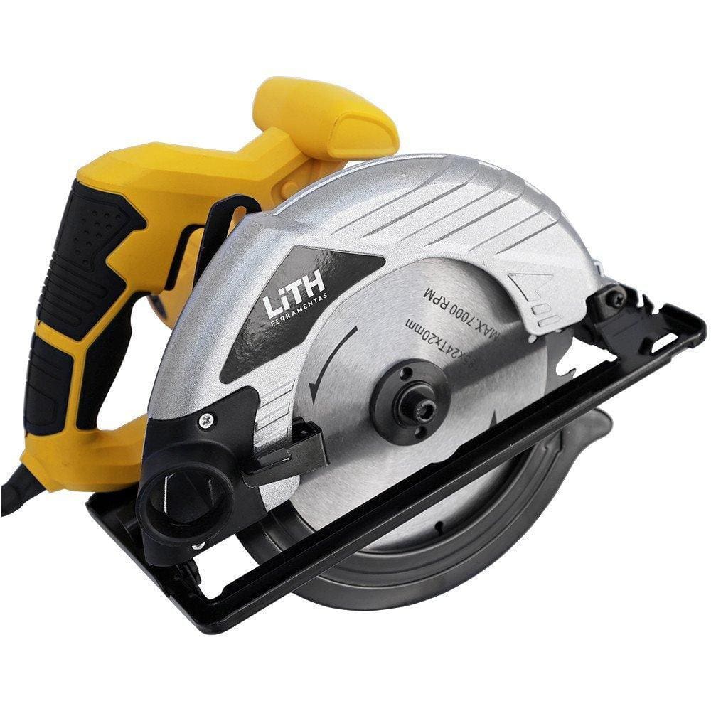 Serra Circular 7.1/4 Pol. 185mm 1400W para Madeira 110v
