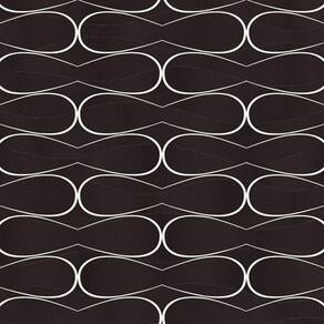Papel De Parede Geométrico Preto Ess1021 - 10m X 0.53m