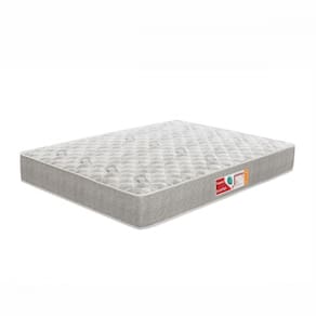 Colchão Viúva Turquesa D33 128x188x14 Cinza e Branco Prorelax