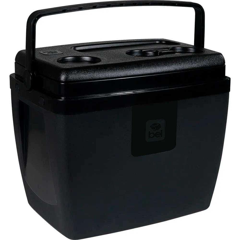 Caixa Térmica 36 Litros Preta com Alça 073607 BEL