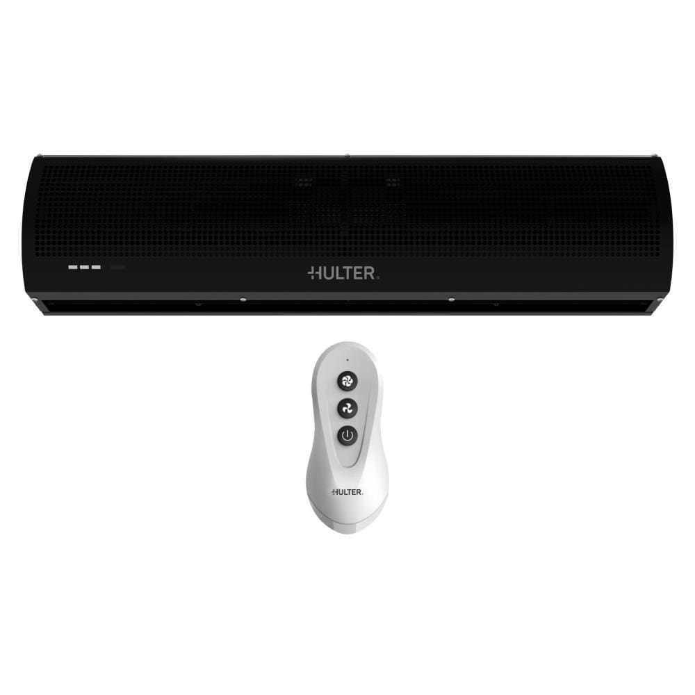 Cortina de Ar Hulter 90 cm Com Controle Preta - 220V