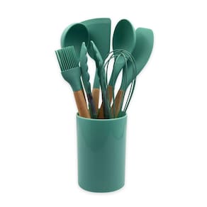 Conjunto De Utensílios Silicone 8 Peças Praticidade E Beleza