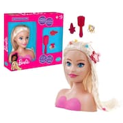 Boneca Barbie Busto - Maquiagem e Cabelo - Pupee - 1265