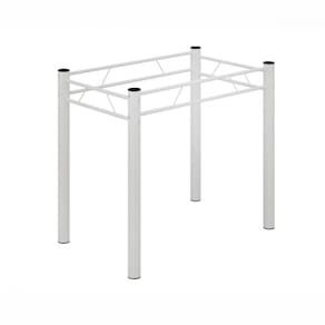 Base para Mesa de 100x60 Maraba Liso Branco Teixeira