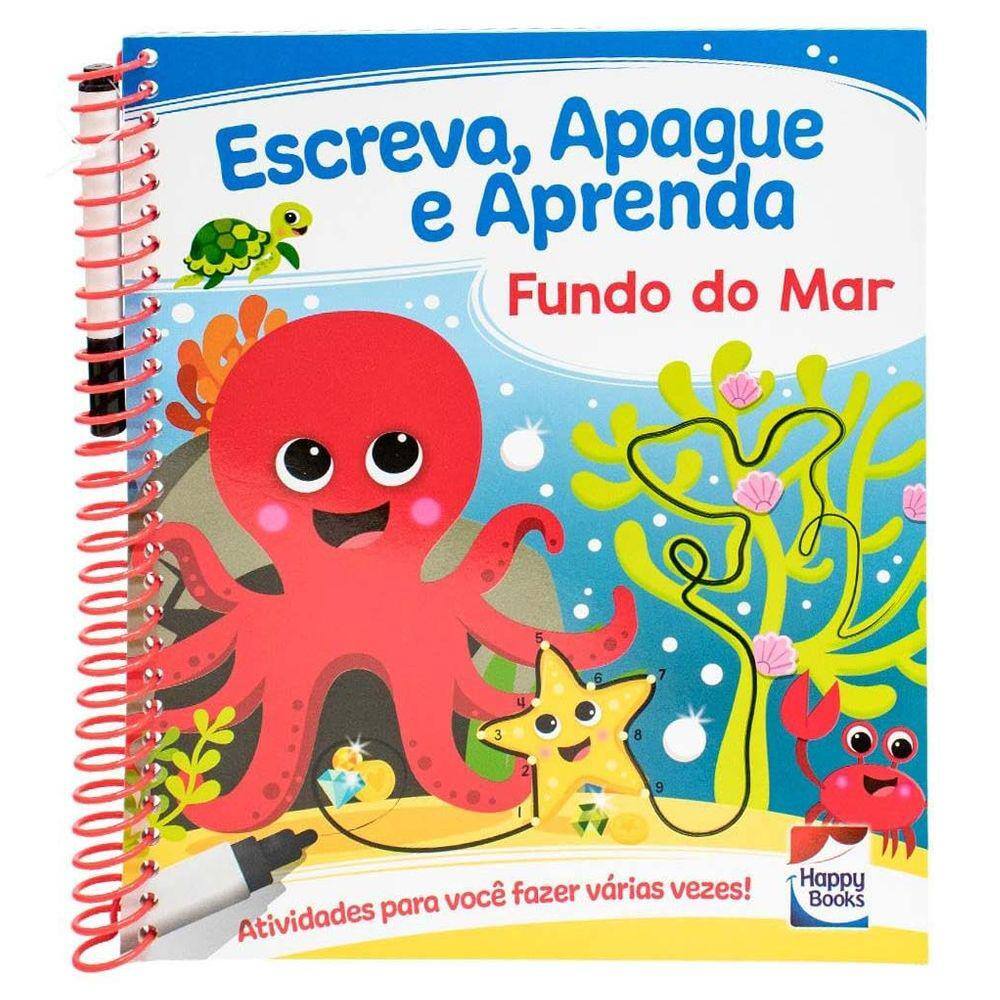 Escreva, Apague e Aprenda: Fundo do Mar