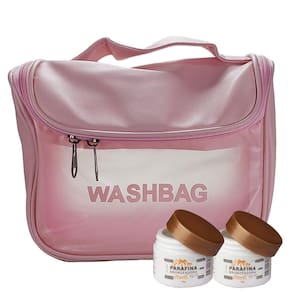 Necessaire Washbag + 2 Parafinas Bronzeadora Gold Lorkin FPS8 30 gr