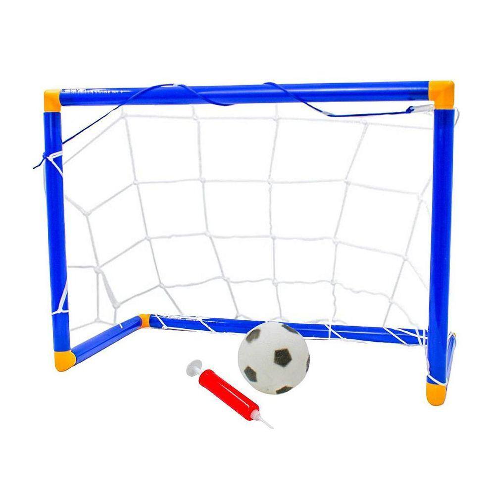 Kit Futebol Menino Gol Golzinho Mini Infantil Mini Trave Rede Bola fret  gratis