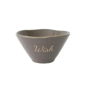 Bowl Porcelana Cinza Wish Enjoy Home Design