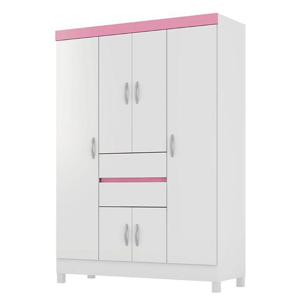 Guarda Roupa Casal Ecom II 6 Portas e 2 Gavetas - Demóbile