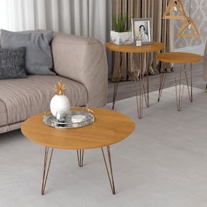 Mesa De Centro Evolution Cinamomo - Patrimar