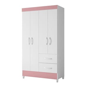 Guarda Roupa Mobi 4 Portas e 2 Gavetas - Móveis Albatroz