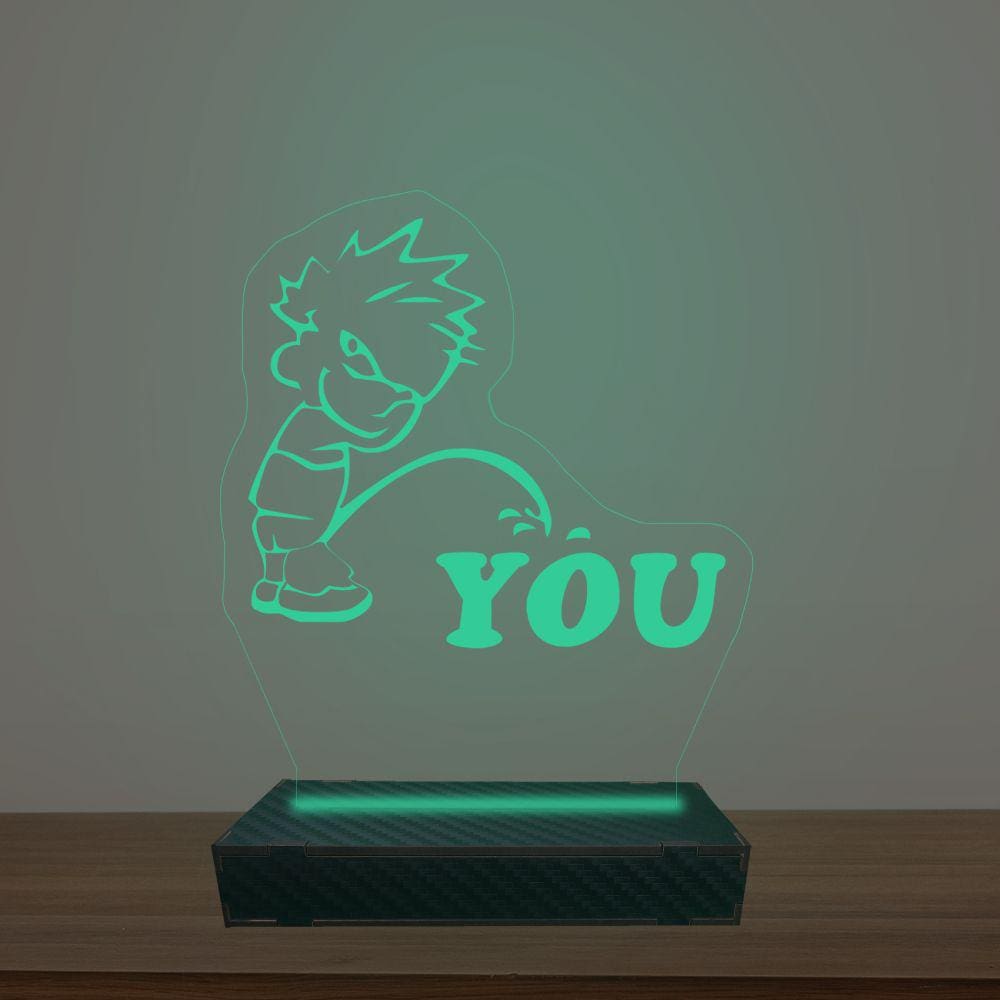 Luminária Led 3d Criança Abajur Luxo