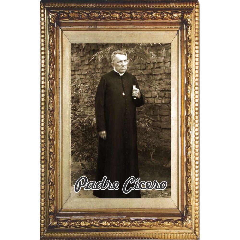 Santinho  Padre Cícero 500 Unidades com oração no verso