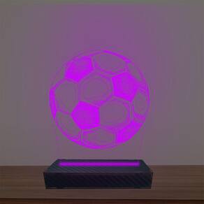 Luminária Led 3d Bola Abajur Luxo