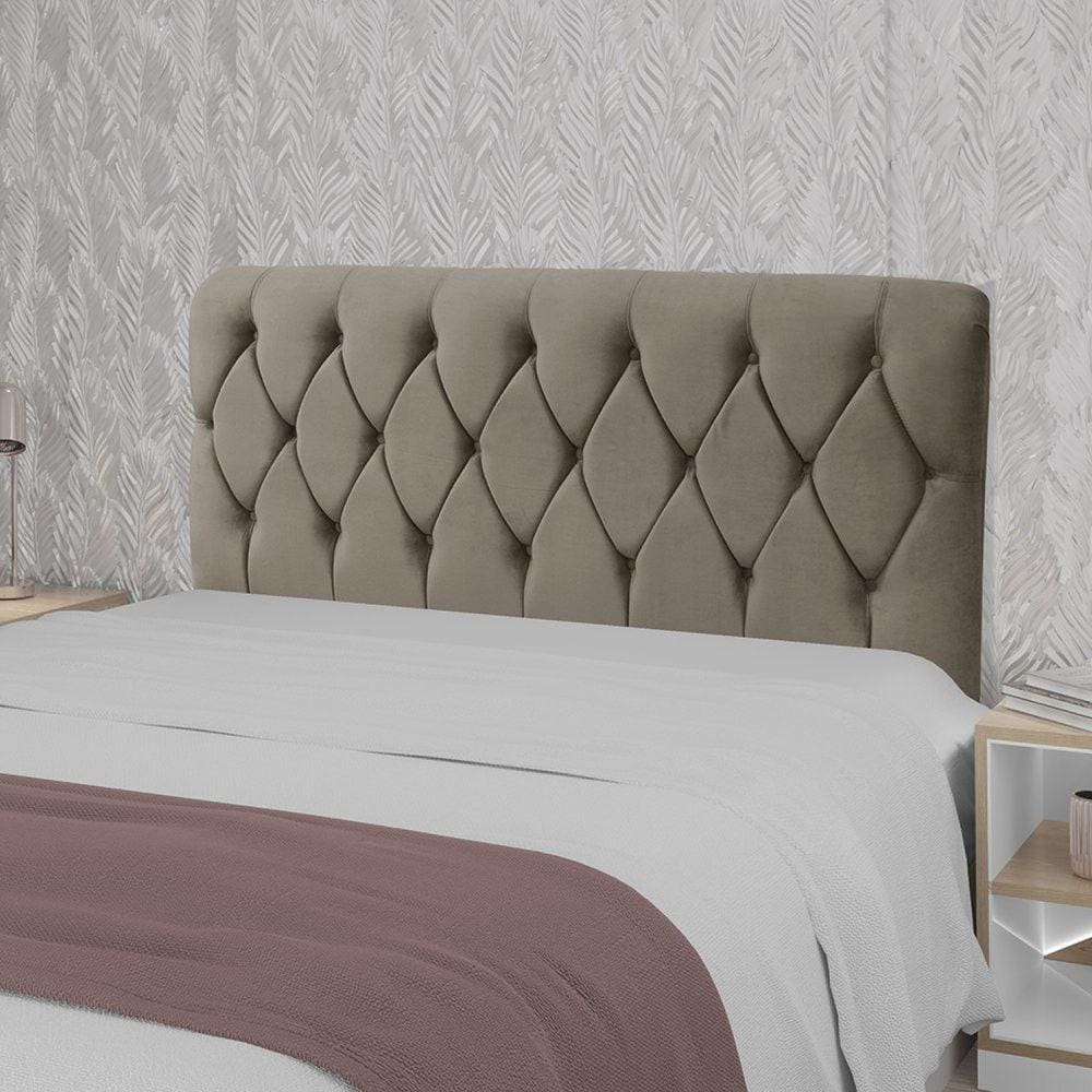Cabeceira Casal 138cm Viena Plus Castor