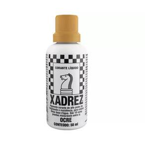 Corante Líquido Xadrez Ocre 50 g com 12