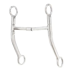 Freio Para Cavalo Boots Horse SS Training Bit Swivel Roller MTH 27676