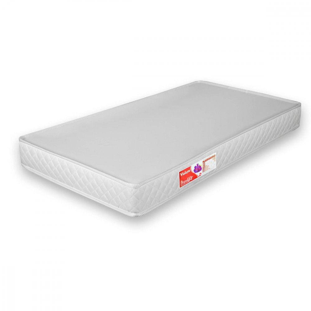 Colchão Infantil Violeta D20 68x148x12 Branco Prorelax