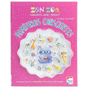 Zen Zoo - Mamíferos Conscientes: Livro de Atividades com Adesivos