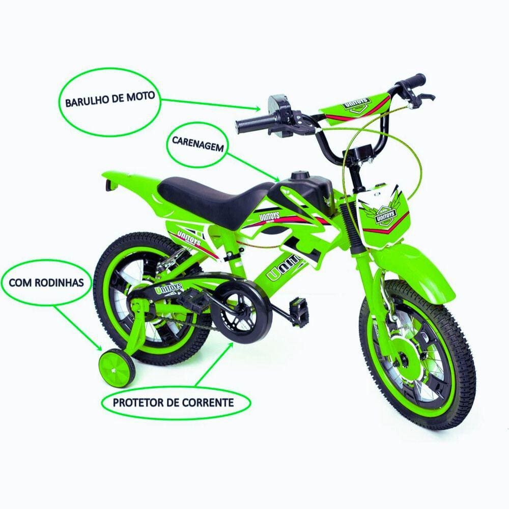 Mini Moto Cross Infantil Elétrica 6V Recarregável Triciclo Criança Bivolt  Brinqway Bw233 Motorizado