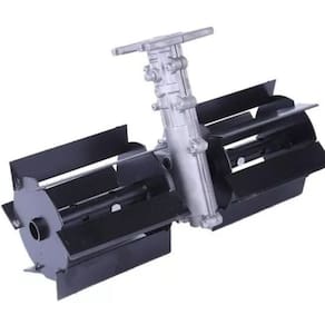 Enxada Rotativa Para Roçadeira com Tubo 28mm eixo quadrado