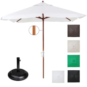 Ombrelone Madeira Quadrado 2x2m Sardenha Sombreiro Bagum Com Base 22kg Concreto - Belfix
