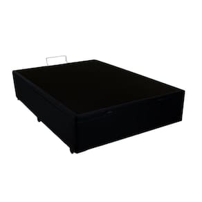 Base Box Baú Casal Sintético Preto - 39x138x188 Lord