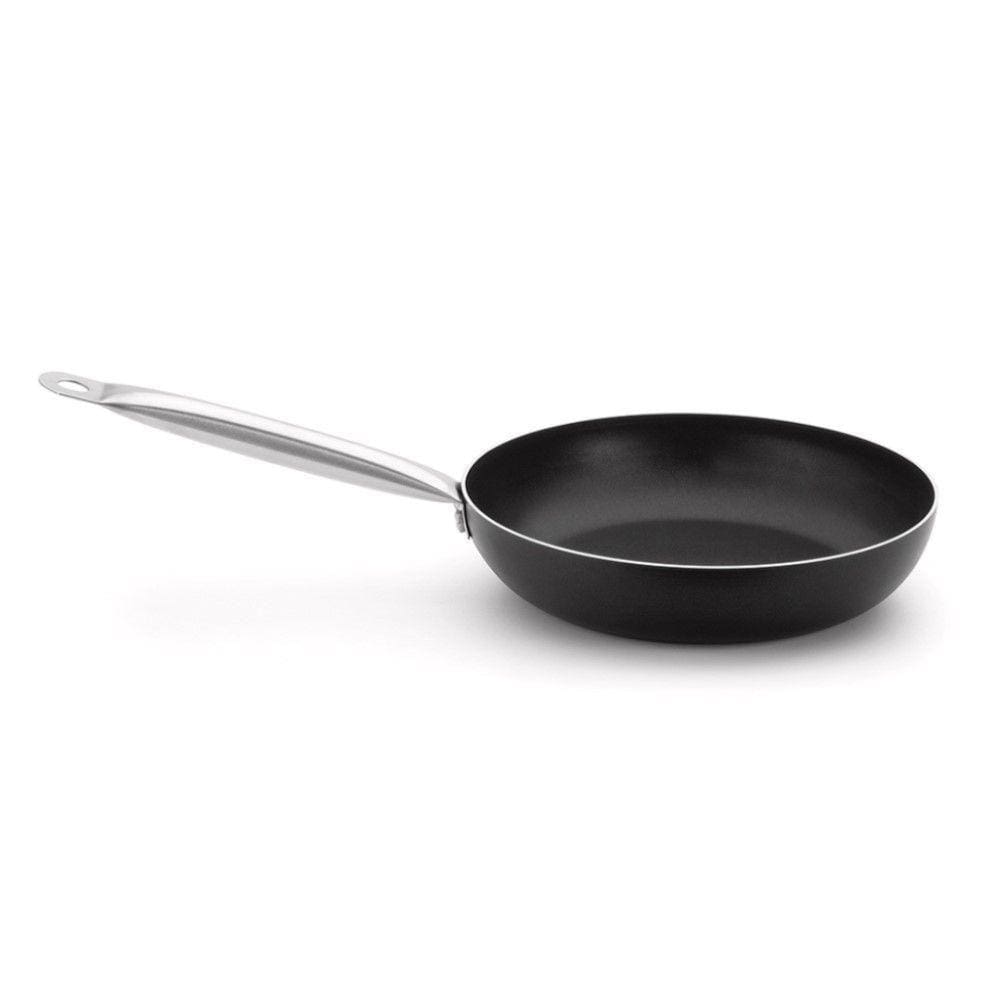 Frigideira Profissional Preta 28 Cm 3 L Em Alumínio Com Revestimento Interno Antiaderente