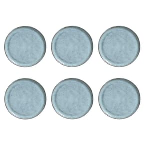Conjunto De Pratos De Sobremesa 06 Peças Linhas Breeze Porto Brasil