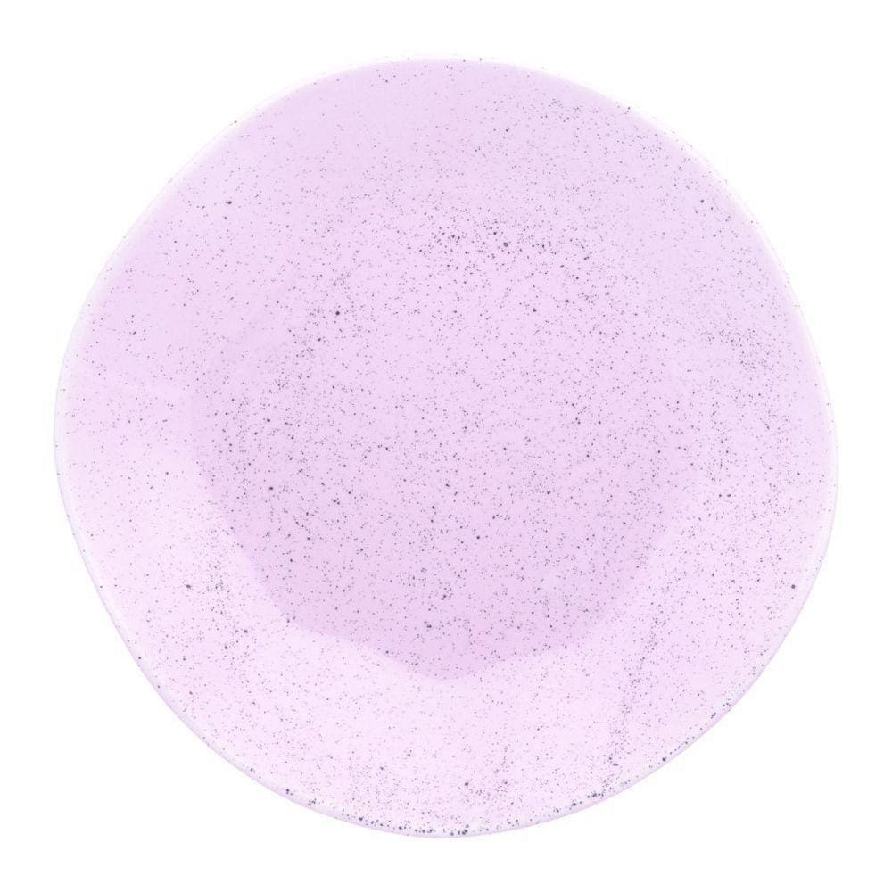 Jogo De Pratos Rasos Em Porcelana Ryo Com 6 Peças 27,5cm Oxford Pink Sand