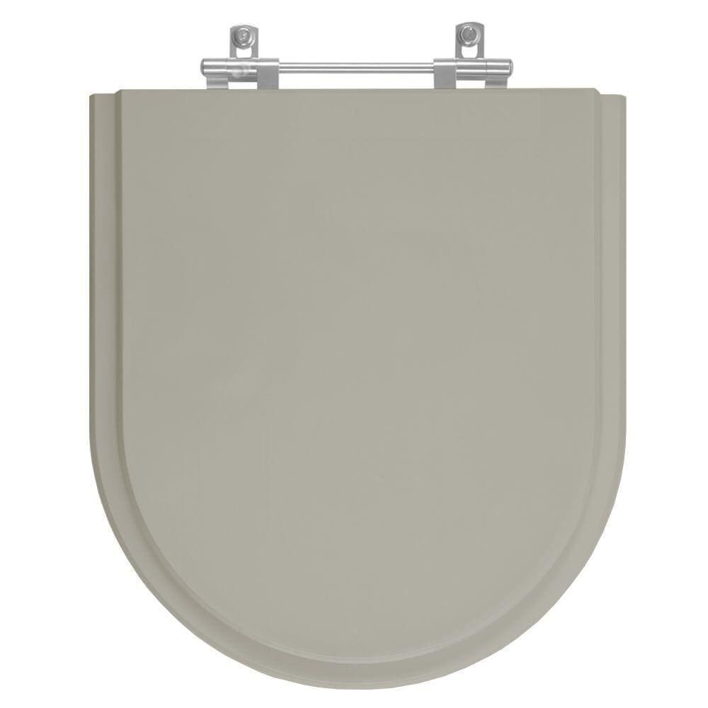 Assento Sanitário Smart Cinza Fosco para vaso Celite