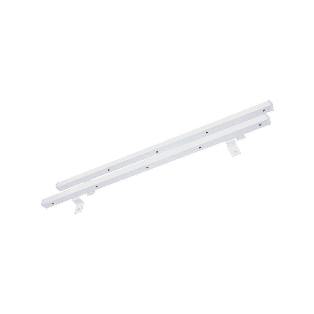 Jogo De Varal Fixo 60 Cm - Cor: Branco